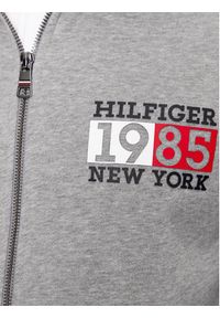 TOMMY HILFIGER - Tommy Hilfiger Bluza New York MW0MW32749 Szary Regular Fit. Kolor: szary. Materiał: syntetyk, bawełna