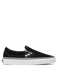 Vans Tenisówki Classic Slip-On VN-0EYEBLK Czarny. Zapięcie: bez zapięcia. Kolor: czarny. Materiał: materiał #1