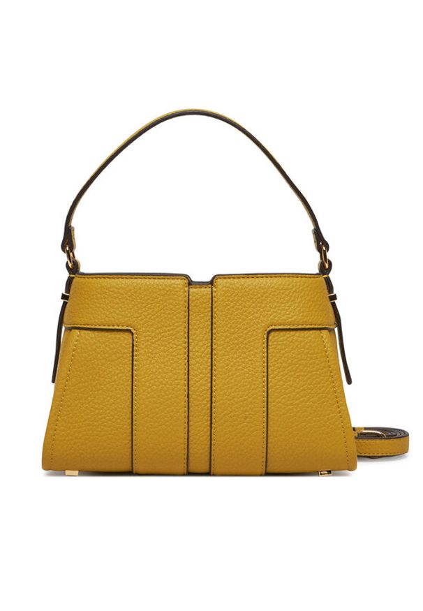 Elisabetta Franchi Torebka BS-06A-51E2-V400 Żółty. Kolor: żółty. Materiał: skórzane
