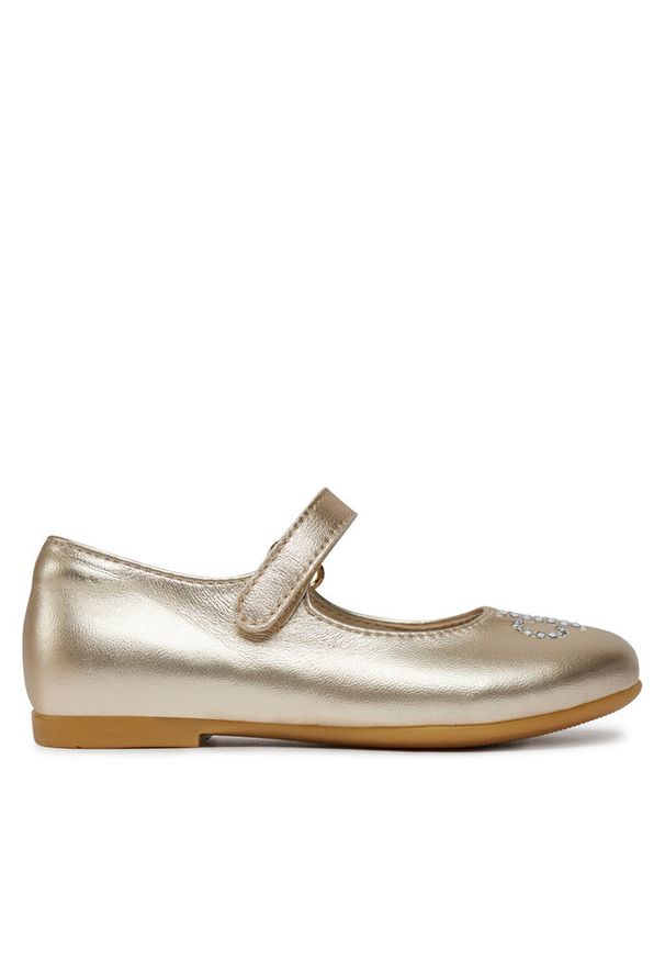 Baleriny Calvin Klein Jeans. Kolor: złoty