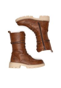 Mustang Trzewiki 1437-503 Brązowy. Kolor: brązowy. Materiał: materiał #6