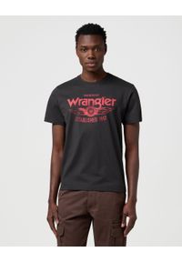 Wrangler - MESKA KOSZULKA WRANGLER AMERICANA TEE FADED BLACK 112371416 #1