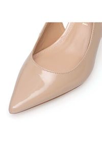 Sergio Bardi Sandały WFA2532-7Z-SB Beżowy. Kolor: beżowy. Materiał: lakier, skóra #2