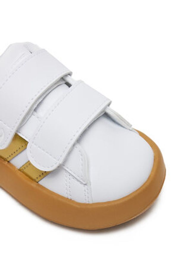 Adidas - adidas Sneakersy Star Wars Grand Court 2.0 IH1138 Biały. Kolor: biały. Materiał: skóra. Wzór: motyw z bajki