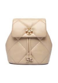 Tory Burch Plecak Kira Diamond Quilt Small Bacpack 170485 Écru. Materiał: skóra #1