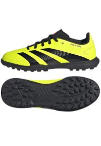 Adidas - Buty piłkarskie adidas Predator League L Tf Jr IG5444 żółte. Zapięcie: sznurówki. Kolor: żółty. Materiał: syntetyk, guma. Sport: piłka nożna #1