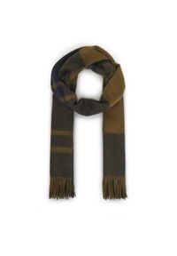 Barbour Szalik Maxine LSC0483BK11 Zielony. Kolor: zielony. Materiał: wełna, materiał