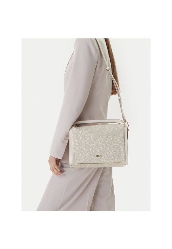 Tous - Torebka TOUS. Kolor: beżowy