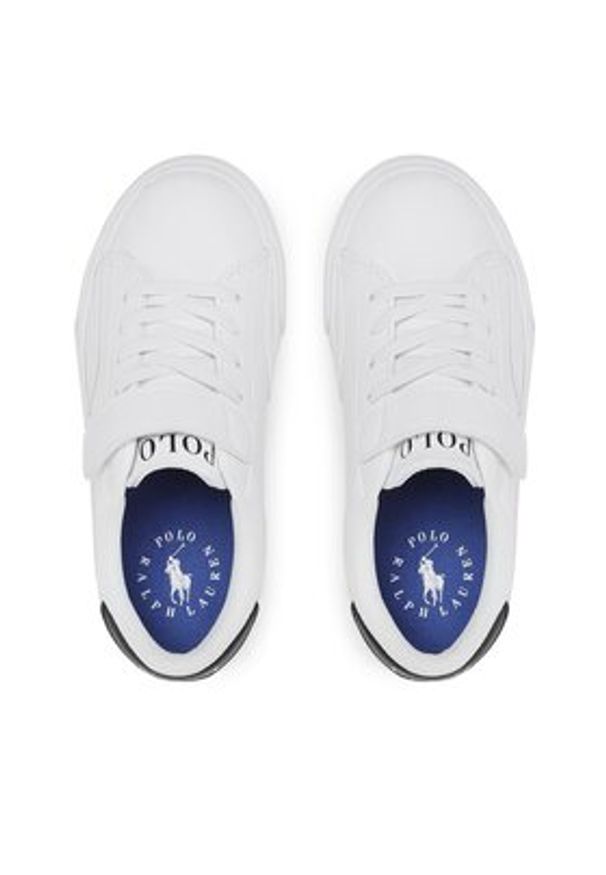 Polo Ralph Lauren Sneakersy Theron V Ps RF104104 Biały. Kolor: biały. Materiał: skóra