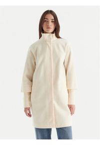 Vero Moda Płaszcz przejściowy Vince 10335816 Beżowy Regular Fit. Kolor: beżowy. Materiał: syntetyk