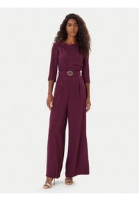 Rinascimento Kombinezon CFC0125314003 Bordowy Regular Fit. Kolor: czerwony. Materiał: syntetyk #1