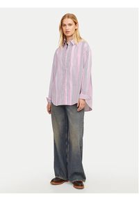 JJXX Koszula Jamie 12200353 Różowy Relaxed Fit. Kolor: różowy. Materiał: bawełna