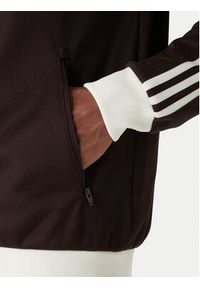 Adidas - adidas Bluza adicolor Classic KE1665 Brązowy Slim Fit. Kolor: brązowy. Materiał: bawełna #5