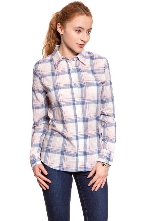 Wrangler - KOSZULA WRANGLER LS SHIRT CANYON ROSE W5241TMTB 112129371