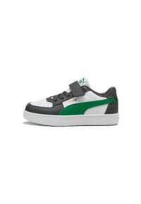 Puma - Buty dziecięce PUMA Caven 2.0. Okazja: na co dzień. Kolor: zielony, czarny, wielokolorowy