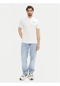 EA7 Emporio Armani Polo 7M000183 AF13511 U0002 Biały Regular Fit. Typ kołnierza: polo. Kolor: biały. Materiał: bawełna #3
