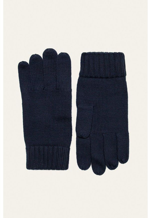 Polo Ralph Lauren - Rękawiczki. Kolor: niebieski