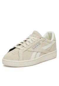 Reebok Sneakersy CLUB C GROUNDS UK 100220809 Beżowy. Kolor: beżowy. Materiał: zamsz, skóra. Model: Reebok Club #5