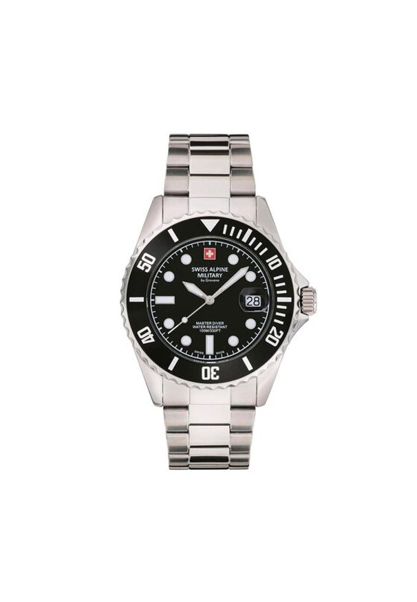 Zegarek Swiss Alpine Military. Kolor: srebrny