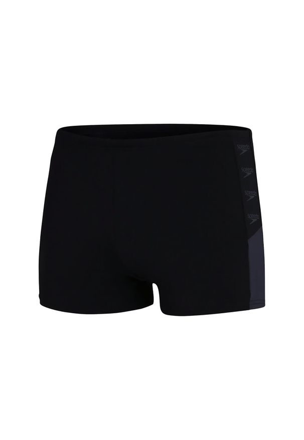Speedo - Strój kąpielowy Męski Boom Logo Splice Aquashort. Kolor: czarny