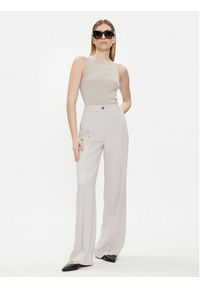 Calvin Klein Top K20K206506 Biały Slim Fit. Kolor: biały. Materiał: wiskoza #3