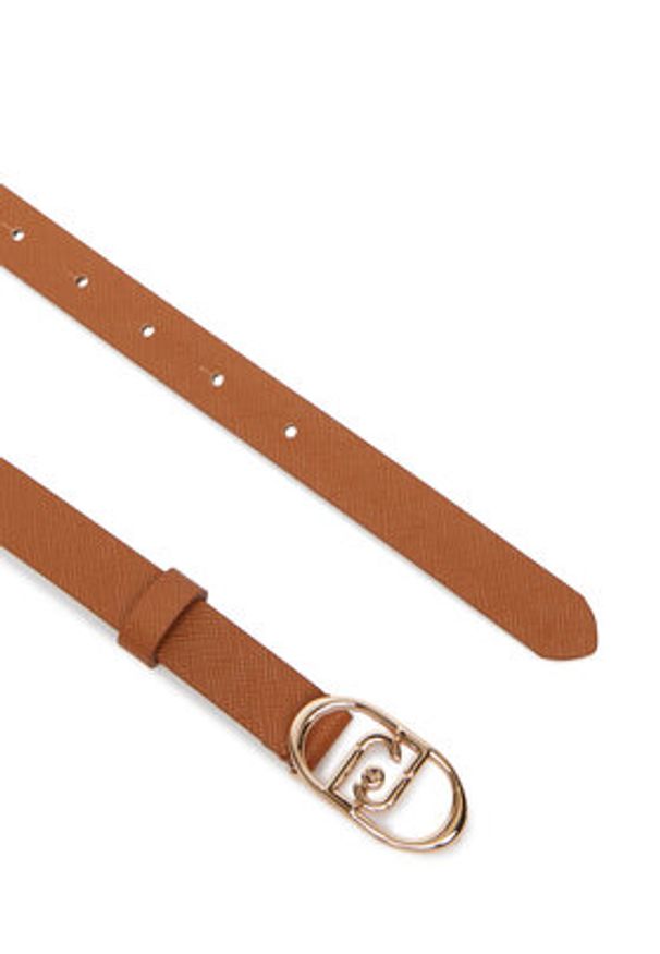 Liu Jo Pasek Damski AA6240 ES029 Brązowy. Kolor: brązowy. Materiał: skóra