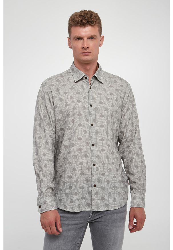 JOOP! Jeans - Koszula męska ze wzorem Hansen-W JOOP! JEANS