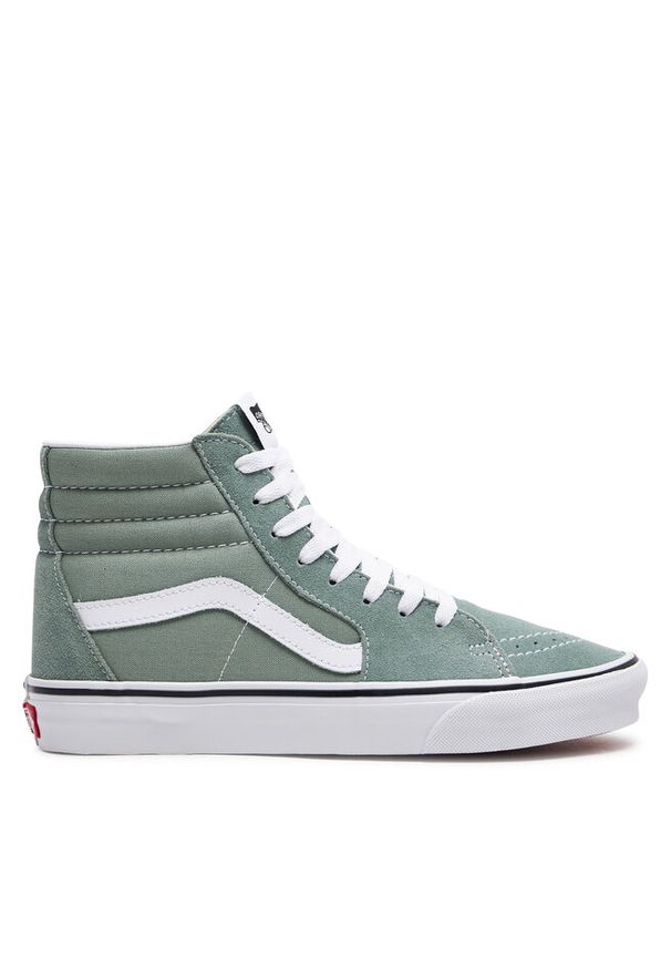 Sneakersy Vans. Kolor: zielony