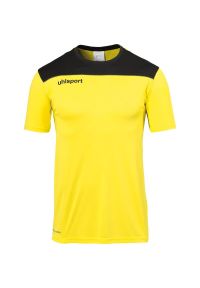 UHLSPORT - Koszulka Uhlsport Offense 23 Poly. Kolor: wielokolorowy, żółty, czarny. Materiał: jersey. Sport: piłka nożna, fitness