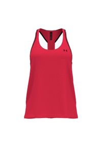 Tank top treningowy damski Under Armour Knockout Tank. Kolor: czerwony