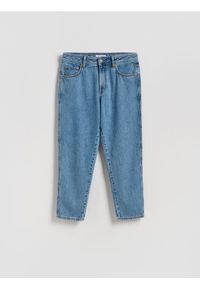 Reserved - Jeansy carrot fit - niebieski. Kolor: niebieski #1