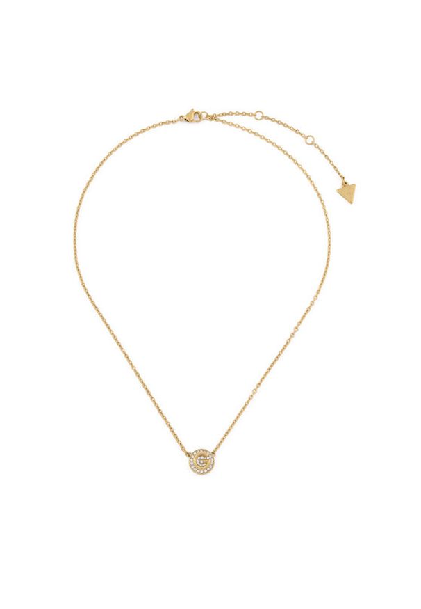 Guess Naszyjnik JUBN05 446JW Złoty. Materiał: metalowe. Kolor: złoty