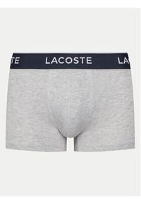 Lacoste Komplet 3 par bokserek 5H1300 Szary. Kolor: szary. Materiał: bawełna #3