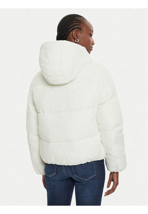 Calvin Klein Jeans Kurtka zimowa J20J224112 Écru Regular Fit. Materiał: syntetyk. Sezon: zima