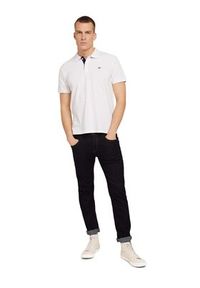 Tom Tailor Polo 1027713 Biały Regular Fit. Typ kołnierza: polo. Kolor: biały. Materiał: bawełna #7