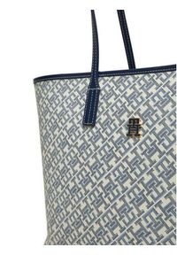 TOMMY HILFIGER - Tommy Hilfiger Torebka AW0AW17379 Niebieski. Kolor: niebieski. Materiał: skórzane #3