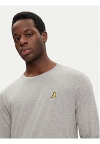 Brave Soul Longsleeve MLT-69FRANZC Szary Regular Fit. Kolor: szary. Materiał: bawełna. Długość rękawa: długi rękaw #2