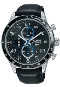 Zegarek Lorus Zegarek Męski Lorus SPORTS Czarny ( 45 mm). Kolor: czarny. Styl: sportowy #1