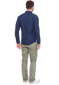 Wrangler - KOSZULA WRANGLER 1PKT BUTTON DOWN SHI DARK INDIGO W5931LH1E. Typ kołnierza: button down #7
