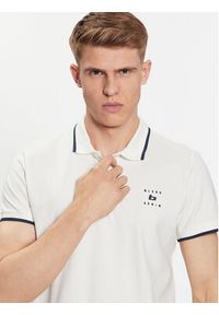 Blend Polo 20715178 Biały Regular Fit. Typ kołnierza: polo. Kolor: biały. Materiał: bawełna #6