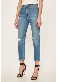 Lee - LEE CAROL NEW STRAIGHT DAMSKIE SPODNIE JEANSOWE L30UDJGU