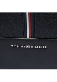 TOMMY HILFIGER - Tommy Hilfiger Plecak Th Central Dome Backpack AM0AM11778 Czarny. Kolor: czarny. Materiał: skóra