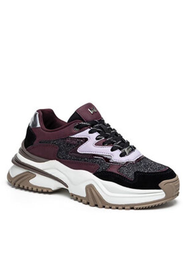 MEXX Sneakersy MI001009743W Bordowy. Kolor: czerwony. Materiał: materiał, syntetyk
