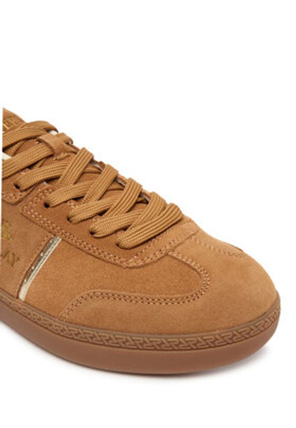 Replay - REPLAY Sneakersy GWSD8.000.C0005L Brązowy. Kolor: brązowy. Materiał: skóra