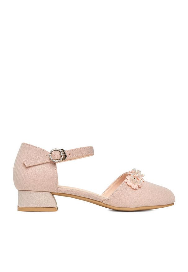 Baleriny Nelli Blu. Kolor: różowy