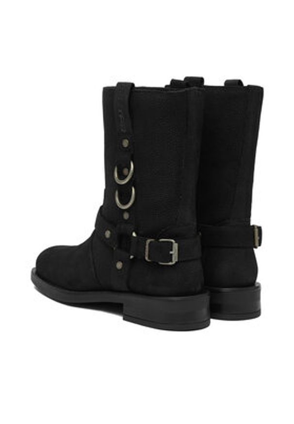 G-Star RAW - G-Star Raw Botki CEO-WI45-CHRISTIAN-01 Czarny. Kolor: czarny. Materiał: nubuk, skóra