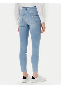 Guess Jeansy W5GA34 D5PY2 Niebieski Skinny Fit. Kolor: niebieski #5