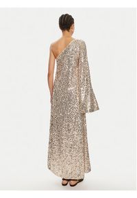 ROTATE Sukienka wieczorowa Safra 1128861531 Złoty Loose Fit. Kolor: złoty. Materiał: syntetyk. Styl: wizytowy #5