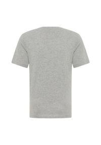 Męski T-Shirt Mustang Style Alex C Print Mid Grey Mélange 1012988 4140. Wzór: nadruk #2