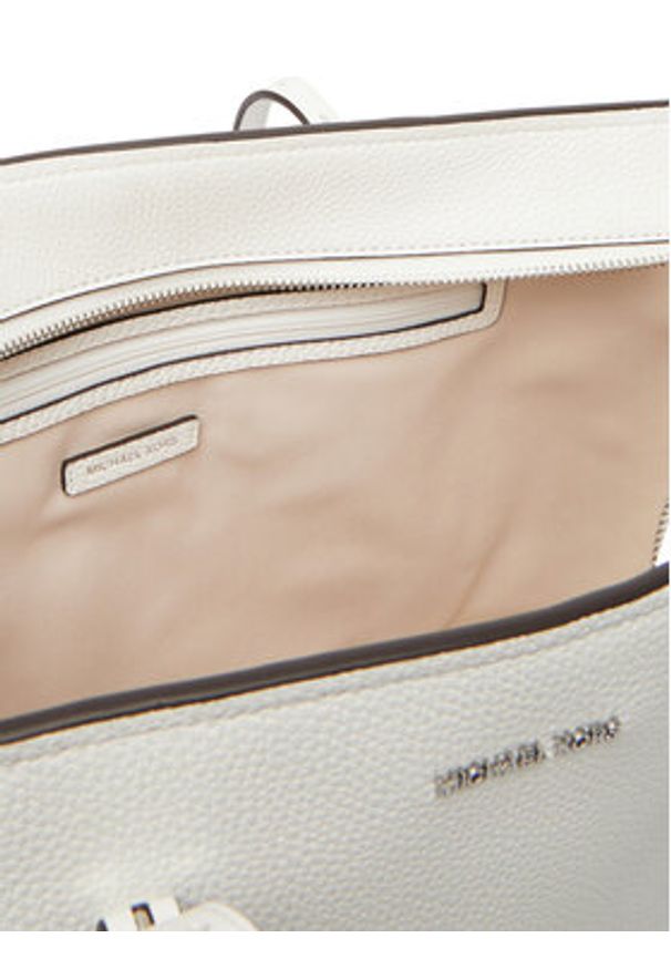 MICHAEL Michael Kors Torebka Quinn 30T5SQNT9L Biały. Kolor: biały. Materiał: skórzane